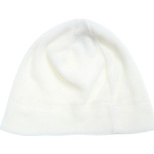 Bay Şapkacı Polar Erkek Bere Beyaz 3048 