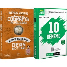 CBA Akademi 2026 Kpss Coğrafya Pusulası Ders Notları - 2026 Kpss Ön Lisans Çözümlü 10 Deneme