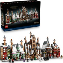 LEGO® Harry Potter™ Hogsmeade™ Köyü – Koleksiyoncu Versiyonu 76457 - Yetişkinler için Koleksiyonluk Yaratıcı Sergileme Modeli Yapım Seti (3228 Parça)