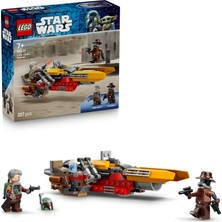 LEGO® Star Wars: The Mandalorian™ Cobb Vanth’ın Hız Motoru 75437 - 7 Yaş ve Üzeri Çocuklar için Yaratıcı Oyuncak Yapım Seti (207 Parça)