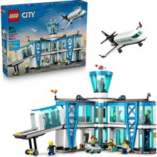 LEGO® City Havaalanı ve Uçak - Rol Oyunları için Oyuncak Model Havaalanı Yapım Seti - 60502