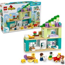 LEGO® DUPLO® Kasabası 3’ü 1 Arada Figürlü Modern Aile Evi 10470 - 2 Yaş ve Üzeri Çocuklar için Yaratıcı Bebek Evi Yapım Seti (166 Parça)