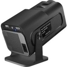 SARVONA Projektör Siyah Android Taşınabilir Sinema Projeksiyon Wifi Destekli En Güncel Sürüm Akıllı