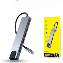 SARVONA Çevirici Dönüştürücü Adaptör Macbook 3 In 1 Type-C To Hdmı USB 3.0