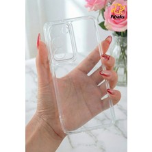 Fibaks Oppo A5 4g/5g 20205 Kılıf Şeffaf Kamerası Full Korumalı Yumuşak Darbe Emici Ince Esnek Silikon Kapak