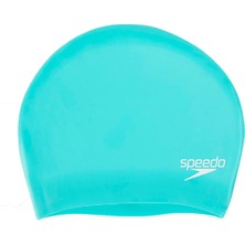 Speedo Long Hair Cap Au Green Unisex Yüzücü Bonesi