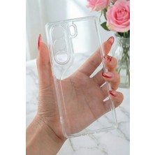 Fibaks Camon 40 Pro Kılıf Şeffaf Kamerası Full Korumalı Yumuşak Darbe Emici Ince Esnek Silikon Kapak