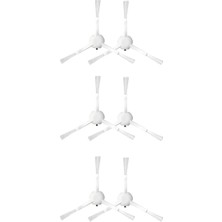 robotyedek Dreame L10 Pro Beyaz Uyumlu Yedek Yan Fırça-6 Adet