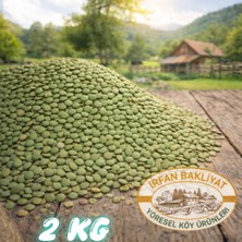 İrfan Bakliyat Yeşil Mercimek 2 kg (Yerli Mahsul)