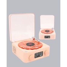 SARVONA Gece Lambası Stereo Bluetooth Hoparlör Dijital Saat Su Dalgası Efektli 3-Ü-1 Cihaz