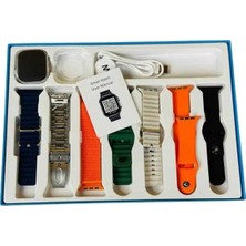 SARVONA Akıllı Saat Unisex Akıllı Saat Çoklu Kordon Seçeneği Çelik Kordon Plastik Kordon