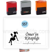 Baskı Life  Kaşe  Kitap Mührü Kitap Damgası Kişiye Özel Kaşe 557