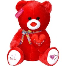 VeraGlobe Buğz 1030KR Selay, Yumoş Ayıcık Kırmızı 47CM