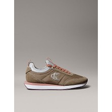 Calvin Klein Kadın Retro Runner Lace Up Spor Ayakkabı