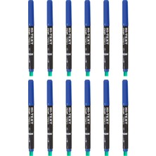 Hi-Text Asetat Kalem S 12 Adet Cd, Plastik, Cam, Metal Kalemi