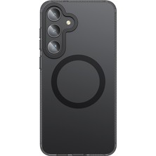 Galaxy S26 Uyumlu Kılıf M-Safe Şarj Özellikli Benks Lucid Armor Kapak Siyah