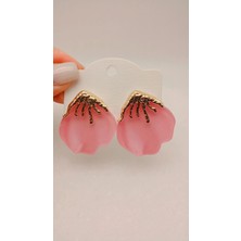 Tılsım Accesories Toz Pembe Küpe