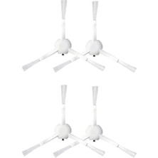 robotyedek Dreame L10 Pro (RLS5L-BL0) Beyaz Uyumlu Yedek Yan Fırça-4 Adet