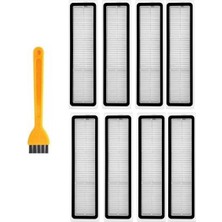 robotyedek Dreame L10 Pro (RLS5L-BL0) Uyumlu Yedek Hepa Filtre Ve Temizleme Fırçası-9 Parça