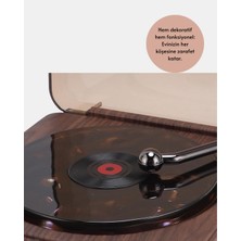 SARVONA Dekoratif Gece Işıklı Bluetooth Hoparlör – Saatli Tasarım