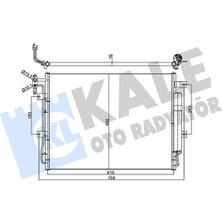 Kale 358065 - Klıma Radyatoru 306DT Dıscovery 4 L319 09 18 Range Rover Sport I L320 09 13