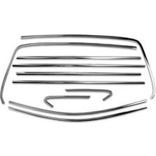 Netron Volkswagen Golf7-7,5 Krom Cam Çerçevesi