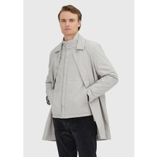Ramsey Kum Regular Fit Gömlek Yaka Casual Dokuma Pardösü