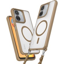 Mtl Redmi 13C Uyumlu Manyetik Magsafe Destekli Askı Aparatlı Darbe Emici Kılıf