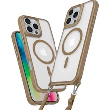 Mtl Iphone 16 Pro Uyumlu Manyetik Magsafe Destekli Askı Aparatlı Darbe Emici Kılıf