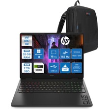 Hp Omen Slim Gaming Intel Ultra7 255H Aı 32GB Ddr5 2tb SSD Rtx™ 5060/8GB  16"2k (1920 x 1200)165 Hz, 3 Ms 400 Nits, 100% Srgb WIN11HOME Taşınabilir Bilgisayar CK9L3EAH14+ZETTAÇANTA