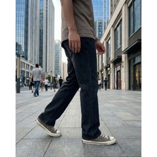 Rafaelli Gentleman Erkek Baggy Fit Geniş Paça Denim Kot Pantolon