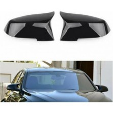 Monlion Bmw F30 2012-2018 Yarasa Ayna Kapağı Piano Black ( Tırnaklı) Batman