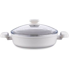 Korkmaz Ornella Sera Vanilya Kısa Tencere 24X6,5 cm A3974