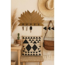 Ahşap Anahtarlık Hol Antre Dekoratif Anahtar Askısı Duvar Dekor