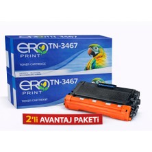 Ero Print Brother HL-L6250 Muadil Toner - 12000 Sayfalık - 2'li Avantaj Paket
