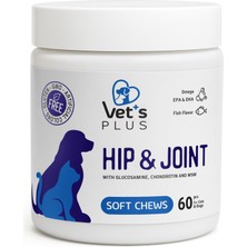 Vet's Plus Hip&Joint Lezzetli Çiğnenebilir Tablet 60'lı Kedi ve Köpekler İçin Özel İhtiyaçlar
