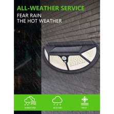 Fonksiyonel Sensörlü 102 Ledli Solar Bahçe Lambası SARVONA-T678U54