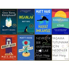Domingo Yayınevi Gece Yarısı Kütüphanesi - Insanlar - Hayat Imkansız Matt Haig 8 Kitap Takım