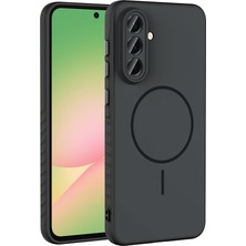 Elsah Samsung Galaxy A56 Uyumlu Kılıf M-Safe Şarj Özellikli Zynox Kapak