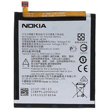 Genos Nokia 6.1 Batarya Pil - TA-1054 - 3060 Mah