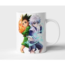 Gon Killua Hunter x Hunter Anime Tasarım Kupa - Hediyelik Kupa - Baskılı Kupa