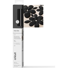 Cricut 2011775 Puff Iron On 30.5 cmX48.3 cm Siyah