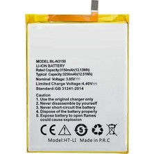 Genos Reeder P10 Batarya Pil - BL-N3150 - 3250 Mah -Orijinal Kalite