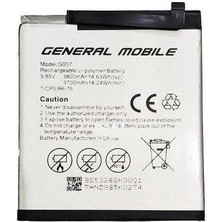 Genos General Mobile Discovery Gm9 Pro  A Kalite Batarya  G007 - 3800 Mah  SKU86681