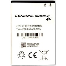 Genos General Mobile Andorid 4g  A Kalite Batarya 2500 Mah Li-Polymer GNS2685592