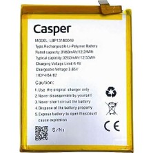Genos Casper Via G4 Batarya   3260 Mah