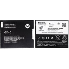 Genos Motorola Moto G5 Batarya Pil A+ Kalite - GK40 Kodlu Batarya - 2685 Mah