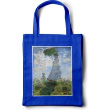 Inkd Sanatsal Bez Çanta – Claude Monet Tasarım - 35X40