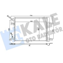 Kale 391100 - Klima Kondenseri Radyatörü Astra J-Zafıra C-Cruze 1.3-1.4-1.6-1.7-1.8