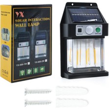 Güneş Enerjili Hareket Sensörlü Duvar Lambası SARVONA-T678U54